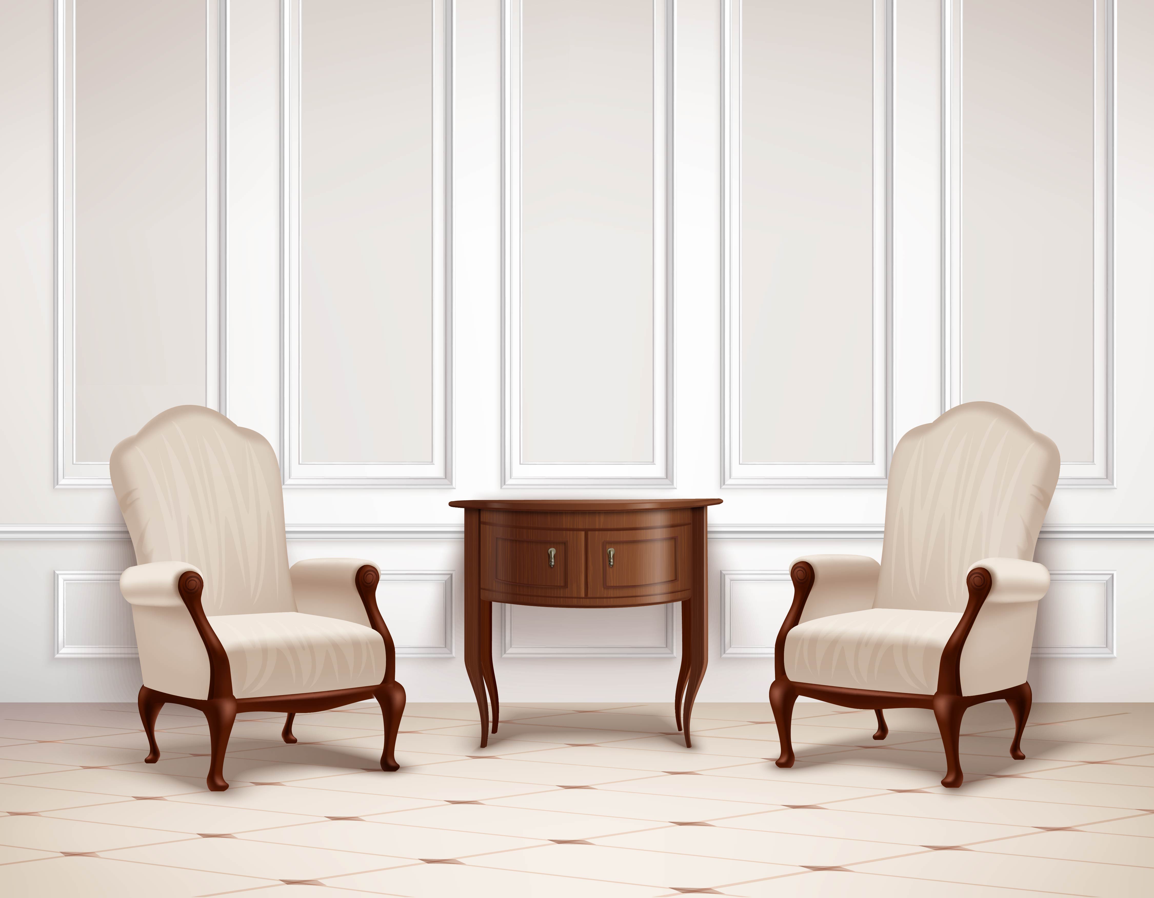 Secretary Table and Chair